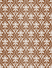 Brown seamless a pattern. Vector illustration