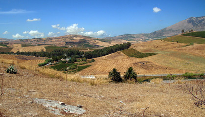 autour de Segeste, Sicile