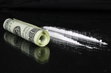 cocaine and one hundred dollars
