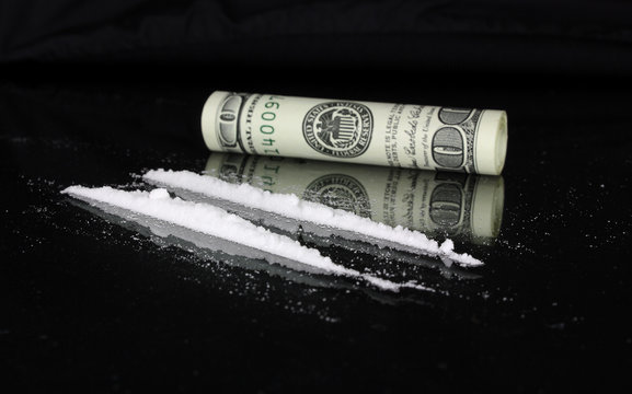 cocaine and one hundred dollars