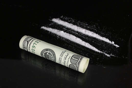 cocaine and one hundred dollars