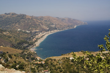 vue de Taormine, Sicile