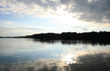 Fototapeta premium Abendstimmung