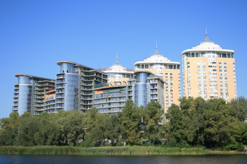 Contemporary architecture of Kiev