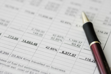 Business financial results - Calculating budget