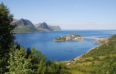 Cercles muraux Scandinavie Senja island