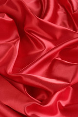 Obraz premium Red Satin Background -- vertical