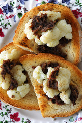 Crostini di pitigliano - Antipasti Toscana