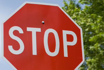 Stop sign