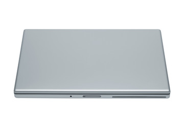 Modern and stylish laptop on a white background