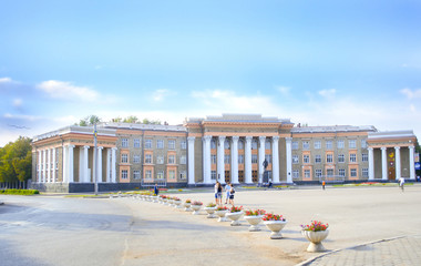 Palace of youth of  Ufa State Oil Technical. Ufa, Bashkiria - 9632690