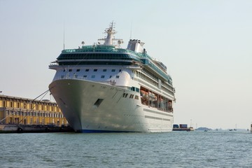 Venice.  Cruise  ship
