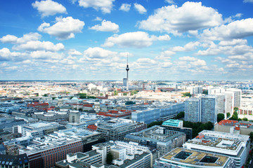 Berlin bird's-eye view. Germany