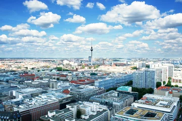 Fotobehang Berlijn in vogelvlucht. Duitsland © Veronika Galkina