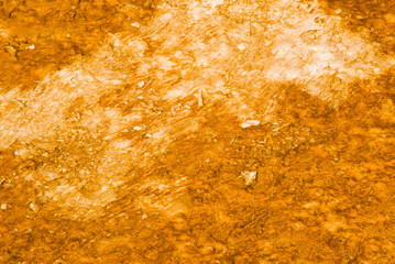 colorful abstract patterns in a thermal pool