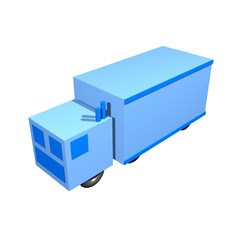 Truck Clip Art Isolated on a White Background