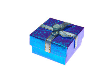 Dark-blue box against the white background