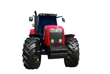 tractor isolated