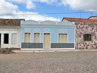 Rue de village, Chapada Diamantina, Brésil.