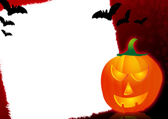 Halloween Hintergrund Kürbis