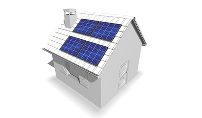 Fototapeta premium panneaux solaires