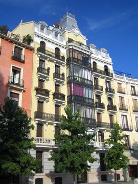 Architecture madrilène, immeuble