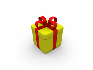 Regalo Giallo in 3D
