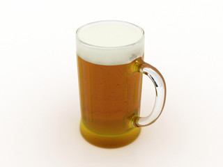 Beer in mug