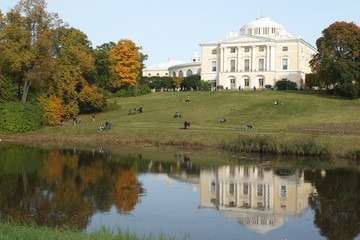 Fototapeta na wymiar Palais de Pawłowska