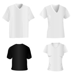 t-shirt template vector