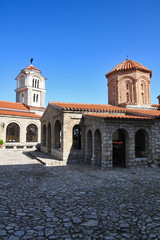 Fototapeta na wymiar Kościół św Naum na jeziora Ohrid, Macedonia