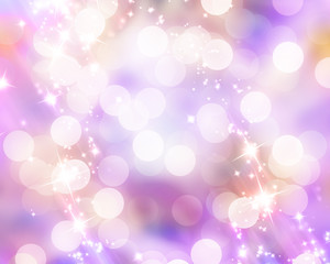 Blurred christmas lights