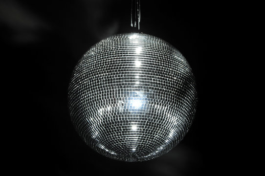 Spiegelkugel in einer Disco