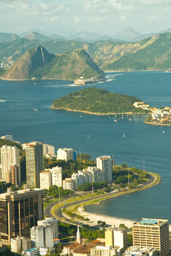Rio de Janeiro and Guanabara bay