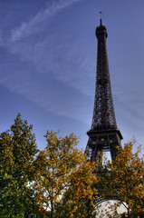 Obraz na płótnie Canvas Paris - Eiffelturm