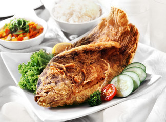 fried fish