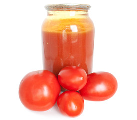 Juice of tomato