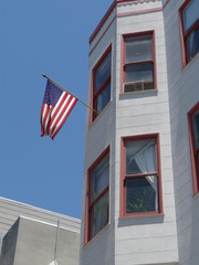 Fototapeta na wymiar drapeau americain