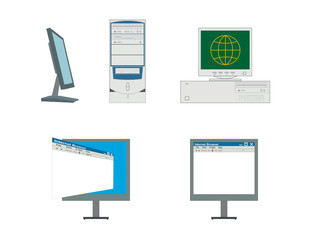 Vector Internet, Computers, and Monitors