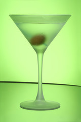 Fototapety  Zielone jabłko Martini