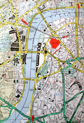Obraz premium London map