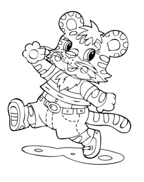 Illustration tiger