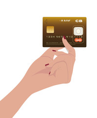 main tenant une carte de crédit