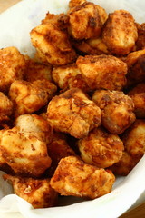 Chicken nugget, vertical