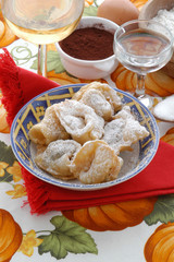 Ravioli con ripieno di castagne - Dolci Emilia Romagna