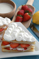 Torta alle fragole - Dolci Emilia Romagna