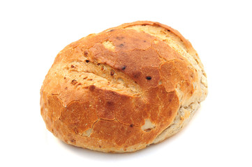 round loaf of bread