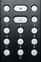 Generaic keypad, electronic remote control