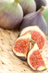 close-ups of fresh figs - food and drink