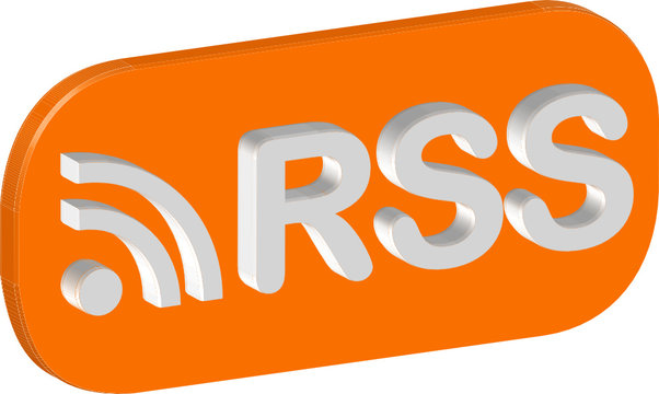 Icone RSS 3D